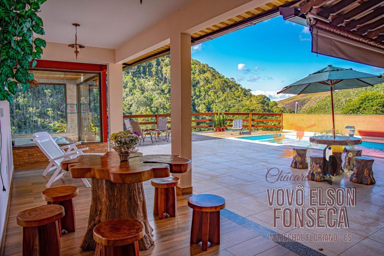 Villa Chácara Vovô Elson Fonseca - um refúgio nas Montanhas Capixabas Marechal Floriano Exterior foto
