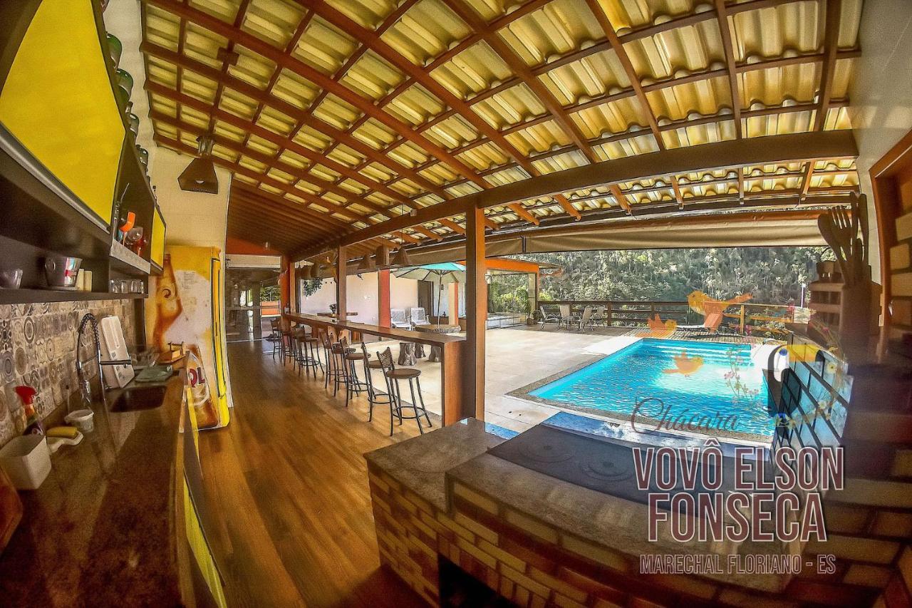 Villa Chácara Vovô Elson Fonseca - um refúgio nas Montanhas Capixabas Marechal Floriano Exterior foto